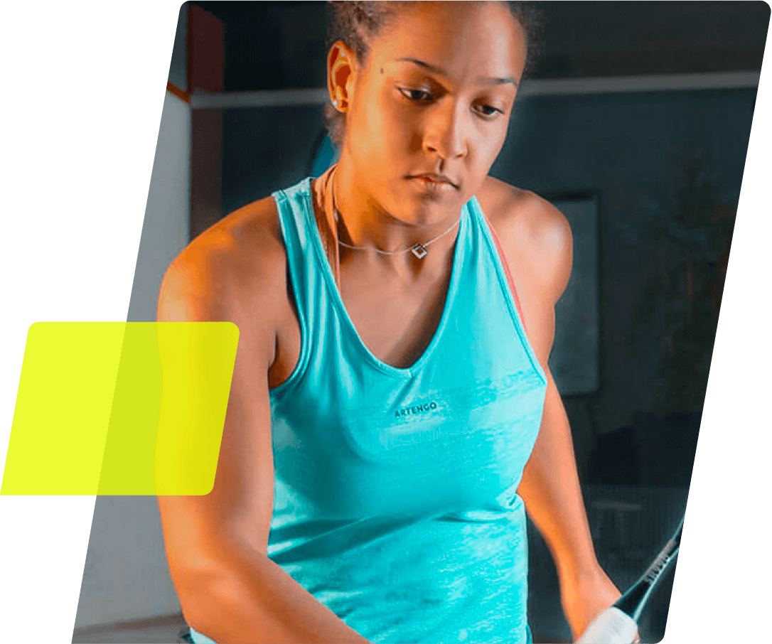 Mélissa Alves partenaire squash opfeel